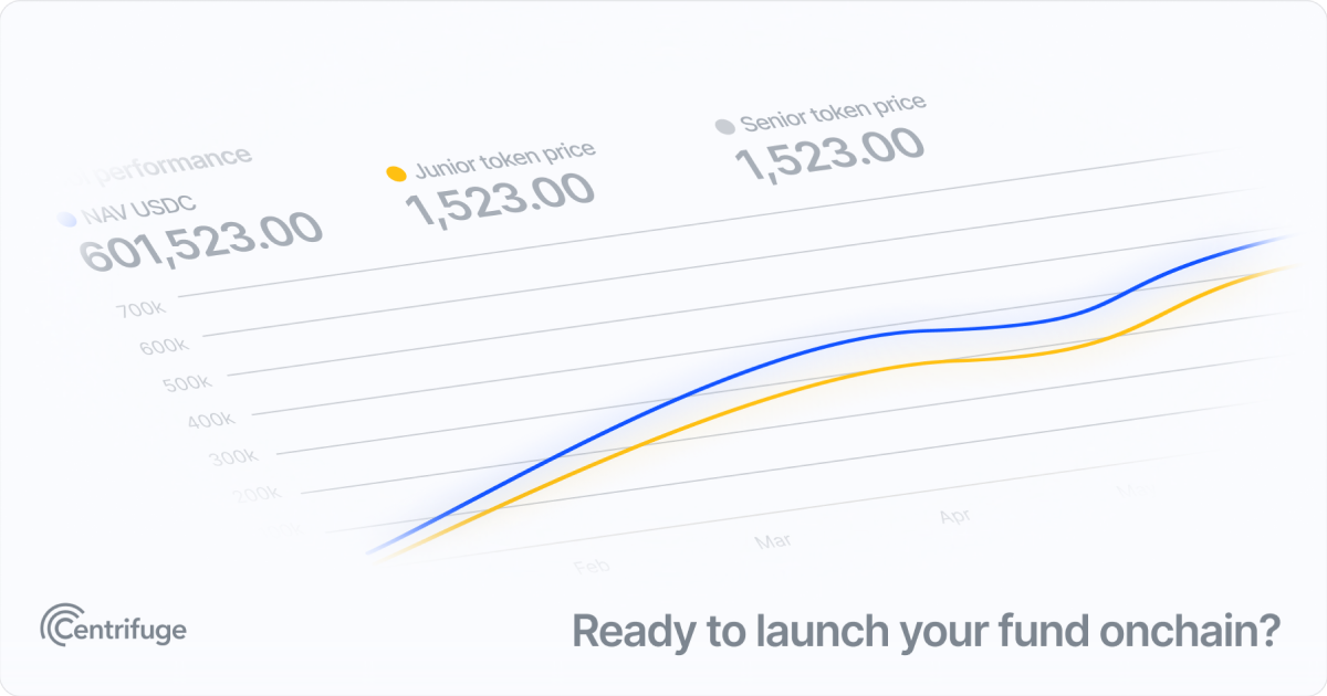 Centrifuge application banner showing the main interface