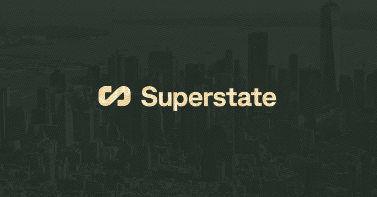 Superstate application banner showing the main interface