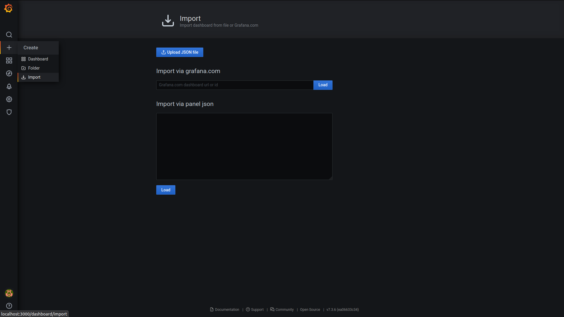 Grafana dashboard screenshot for Geth monitoring (panel 7)
